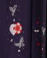卒業式袴単品レンタル[刺繍]藤色×紫ぼかしに桜と蝶刺繍[身長163-167cm]No.735